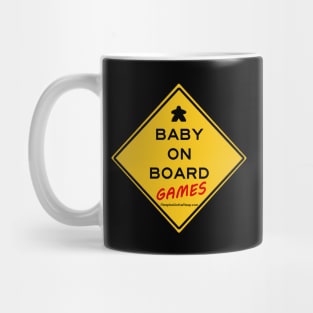 Baby on Board games Mug